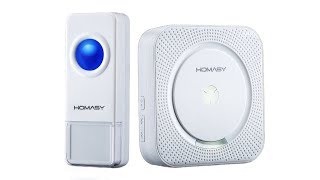 HOMASY Wireless Doorbell Unboxing [upl. by Ahsiek]