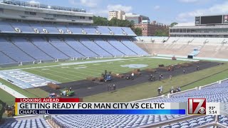 Getting ready for Manchester City FC vs Celtic FC [upl. by Rayle471]