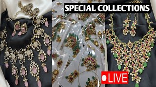 Exclusive collection dont miss live offers gifts  madhu collection imitation Khammam 9491141680 [upl. by Tertia]