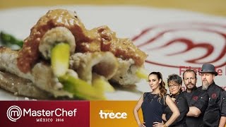 Filete de res con espárragos  MasterChef México 2016 [upl. by Akkimat786]