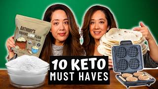 10 Keto MustHaves to Make Endless Recipes [upl. by Ligetti682]