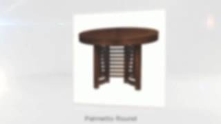 Bassett Furniture  Palmetto Dining Room Table Set [upl. by Rhoda]