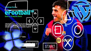 PES 2025 PPSSPP – PSP Iso PS5 Camera Download eFootball [upl. by George88]