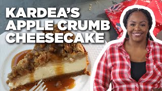 Kardea Browns Big Apple Crumb Cheesecake  Delicious Miss Brown  Food Network [upl. by Laohcin]