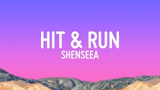 Shenseea  Hit amp Run Lyrics ft Masicka Di Genius [upl. by Cirde660]