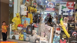 The FLOOR IS LAVA Challenge POKEMON HUNT In Public Crowded MALL Mega CARD amp TOYS Haul I DIED [upl. by Suoiradal101]