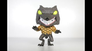 Nightmare Before Christmas WOLFMAN Funko Pop review [upl. by Notirb391]