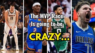 The MVP RACE for the 2025 season is going to be CRAZY mvp nba shorts nikolajokic jaysontatum [upl. by Ingles153]