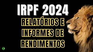 Informe de rendimentos IRPF2024 [upl. by Rigby]