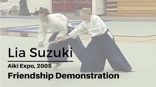 Aikido Demonstration Lia Suzuki Sensei at Aiki Expo 2005 [upl. by Fries]