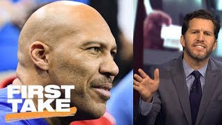 Will Cain rants about LaVar Ball calls him delusional and exploitative  First Take  ESPN [upl. by Sidonius]