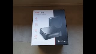 Focal ISUB unboxing [upl. by Ilrahs]