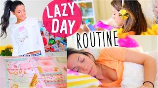 Lazy Day Routine 2015  Niki and Gabi [upl. by Renmus190]