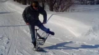 Snowscoot flatland  Canadian tailwhip [upl. by Bunce777]