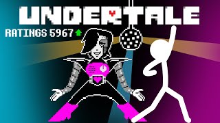 Mettaton EX Boss Fight  Undertale Pacifist Run [upl. by Skoorb472]