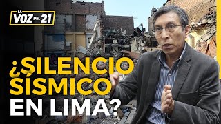 Hernando Tavera nos habla del SILENCIO SÍSMICO DE MÁS 275 AÑOS [upl. by Jemine960]