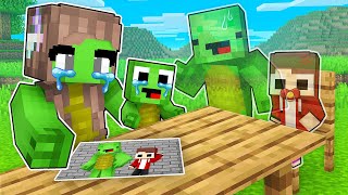 Dad Mikey and Baby JJ Died in Minecraft Maizen [upl. by Kcid521]