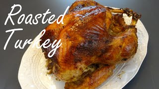 Turkey Recipe  Slow Roasted Garlic Turkey Recipe [upl. by Dosi70]