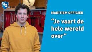 Maritiem Officier Reinier vertelt over zijn studiekeuze  HZ University of Applied Sciences [upl. by Augusta182]