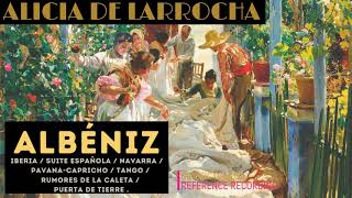 Albéniz by Alicia de Larrocha  Iberia Suite Española Tango Navarra  Centurys record 1962 [upl. by Sasnett]