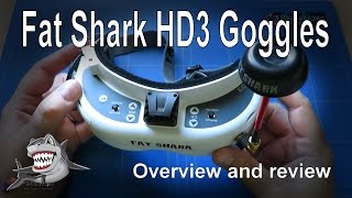 RC Reviews Fat Shark HD3 FPV Goggle Review [upl. by Adolf]