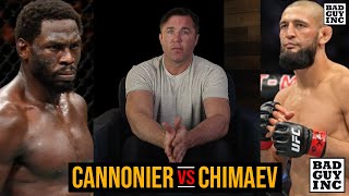 Jared Cannonier vs Khamzat Chimaev needs to happen… [upl. by Cohla]