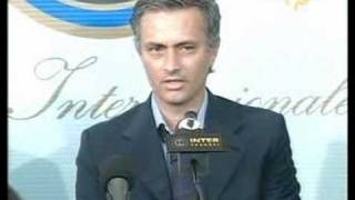 14 Presentazione Josè Mourinho Inter [upl. by Arraes]