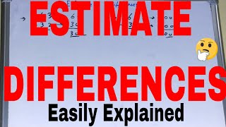 Estimate differencesHow to estimate differencesEstimating the differenceDifferences estimation [upl. by Mavilia]