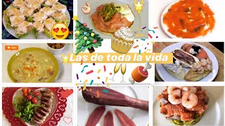 TIPICAS RECETAS DE NAVIDAD 2019  Una Chef en la Cocina [upl. by Aymik]