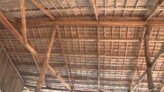 Wood Bamboo and Thatch Roofs [upl. by Yelhak]