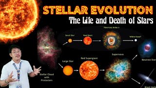 STELLAR EVOLUTION  The Life and Death of Stars  EvolutionOfStars StarFormation [upl. by Sello]