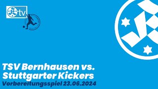 Tore und Stimmen zum Testspiel TSV Bernhausen  Stuttgarter Kickers [upl. by Aitret]