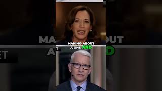 Kamala Harris SHORT CIRCUTS on Anderson Cooper over debate benshapiro [upl. by Lerej]