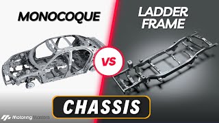 Monocoque VS Ladder Frame  Chassis Explained  OffRoad or On Road [upl. by Schuler]