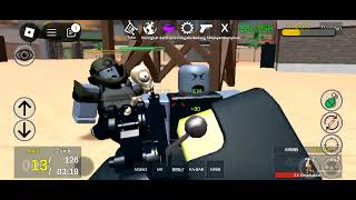 main tembak zombie di roblox [upl. by Reedy]