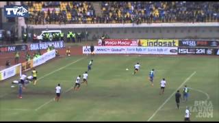 Highlight Persib vs PBR Babak 8 Besar ISL 2104 [upl. by Hessler]