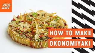 How to make Okonomiyaki [upl. by Aenitsirhc]