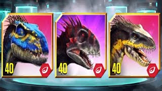 SCORPIUS REXINDORAPTORINDORAPTOR GEN 2  Jurassic World The Game [upl. by Ahsoem225]