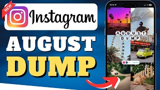 Your August Dump Instagram Story Stickers Tutorial [upl. by Roter]