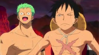 Luffy and Zoro But With Switched Voices  Clean Version [upl. by Nnylorac500]