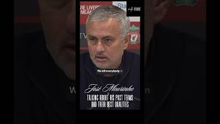 José Mourinho on his Porto Real Madrid and Inter Milan teams [upl. by Atse]