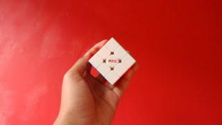 unboxing amp review Qiyi M Pro Ball Core UV  Indonesian cuber [upl. by Ahdar]