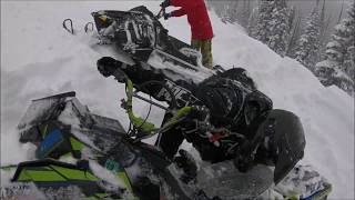 Snowmobiling 2017 arctic cat King Cat m9000 2019 Steamboat springs CO [upl. by Alocin]