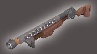 TF2 Soldier Patriot Shotgun [upl. by Annyahs]