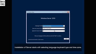 Windows Server 2019 Installation and Initial Configuration [upl. by Althee]