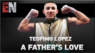 Watch Teofimo Lopez Dad Talk About His Love For His Son  ESNEWS Boxing [upl. by Vinay]