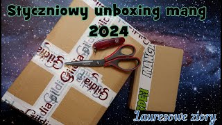 Styczniowy unboxing mang 2024 [upl. by Dorri]