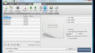 How to convert audio books to M4B for iPodiPhone using AVS Audio Converter [upl. by Sension]