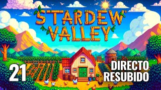 STARDEW VALLEY Gameplay español  ep 21 Directo Resubido [upl. by Anayet]