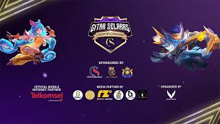 MLBB  FINAL DAY CITRA SELARAS CHAMPIONSHIP 2024 [upl. by Yrrah148]